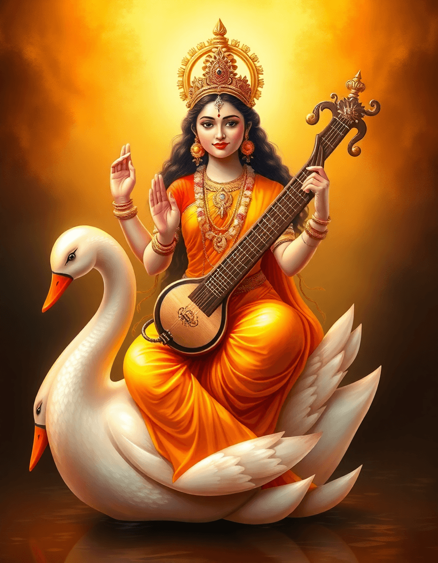 Goddess Saraswati