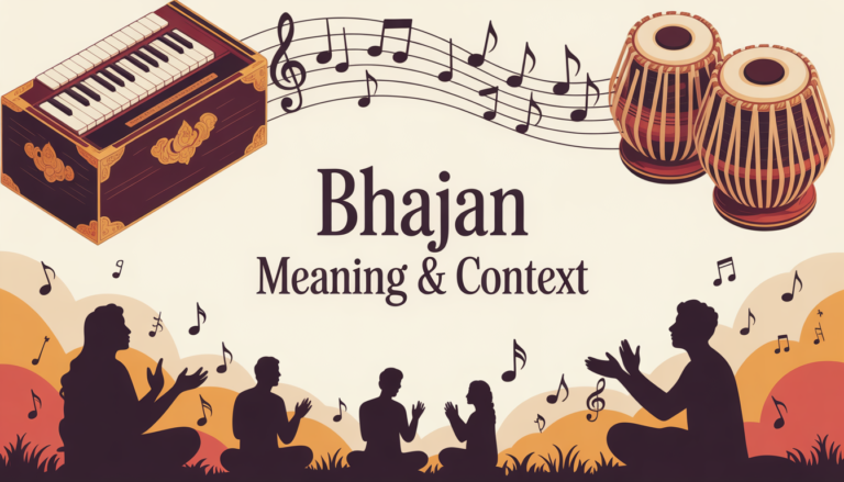 Bhajan Meaning & Context