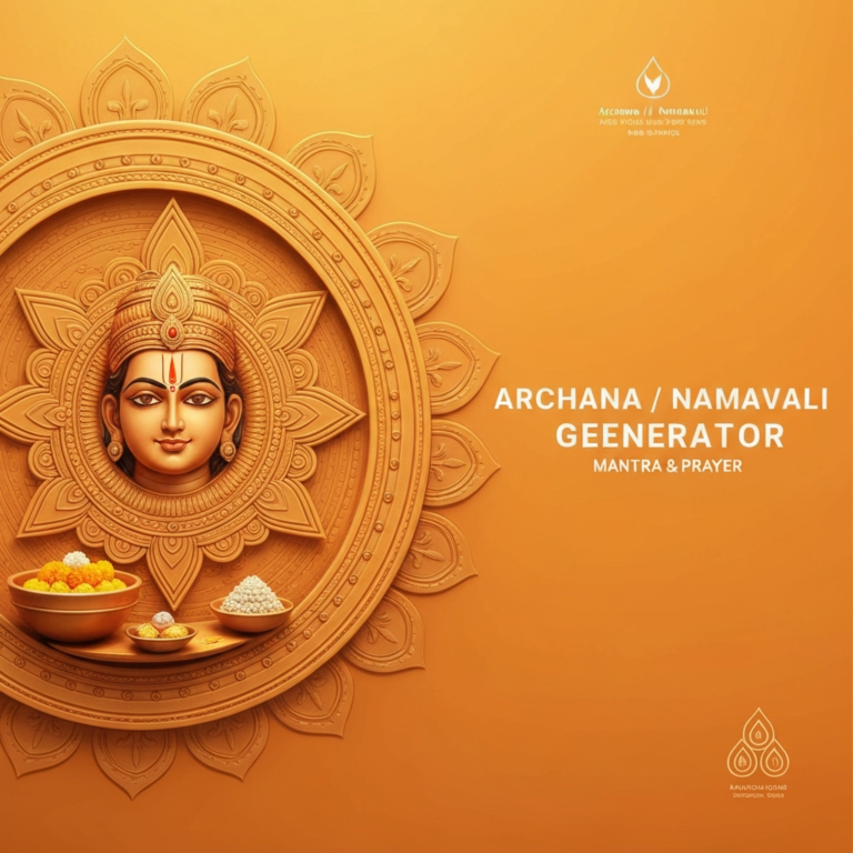 Archana / Namavali Generator