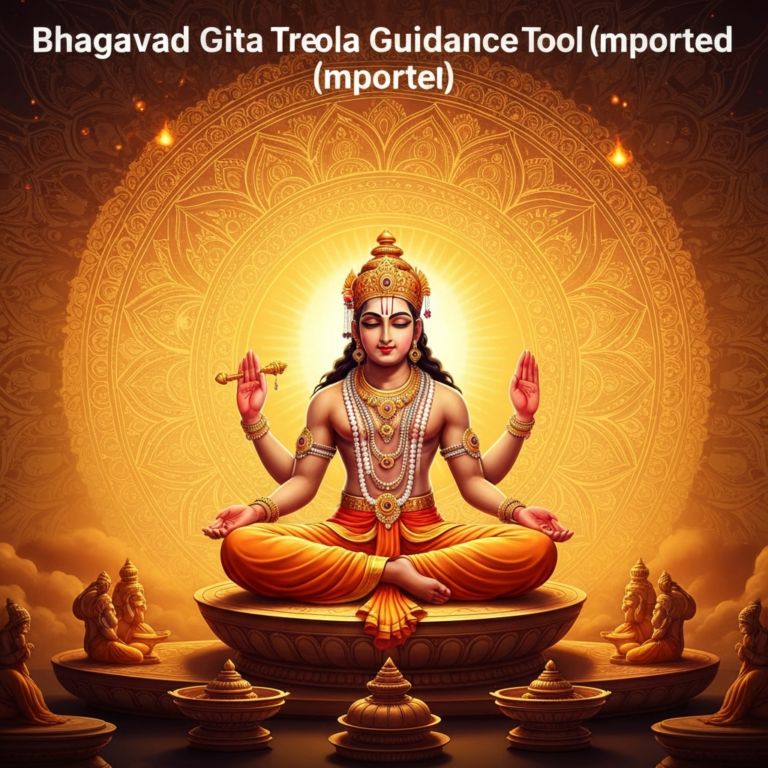 Bhagavad Gita Guidance Tool