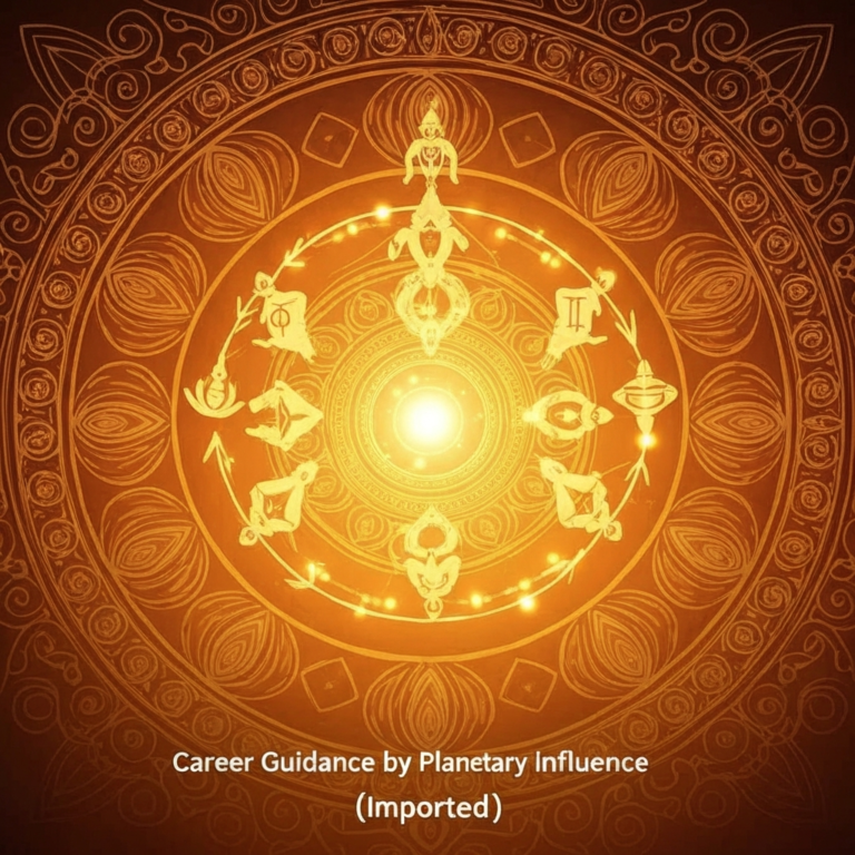 Career Guidance by Planetary Influence