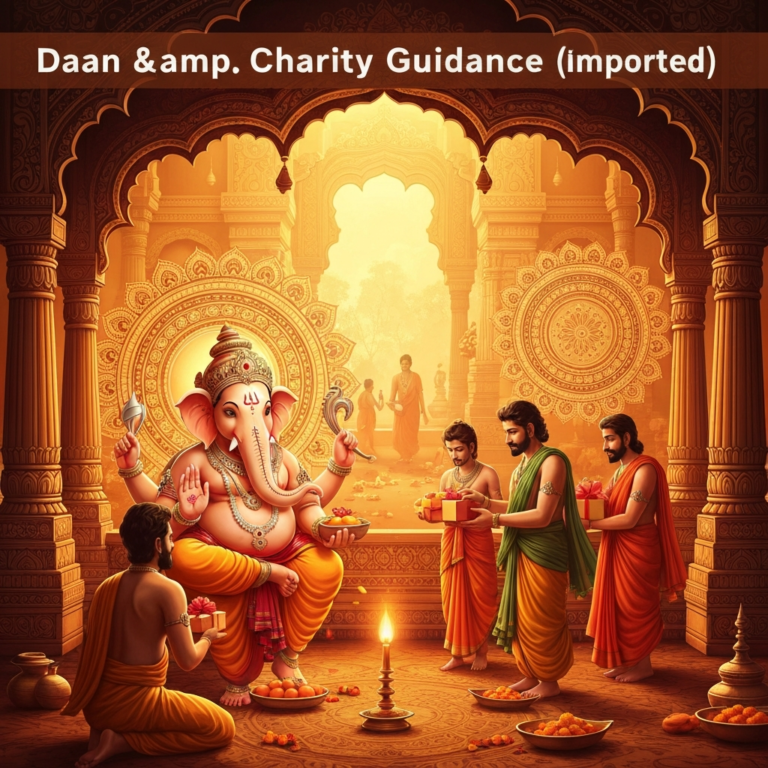 Daan & Charity Guidance