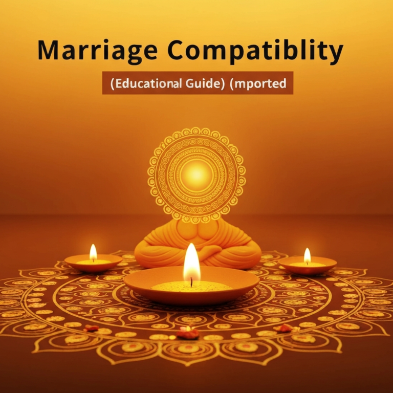 Marriage Compatibility (Educational Guide)