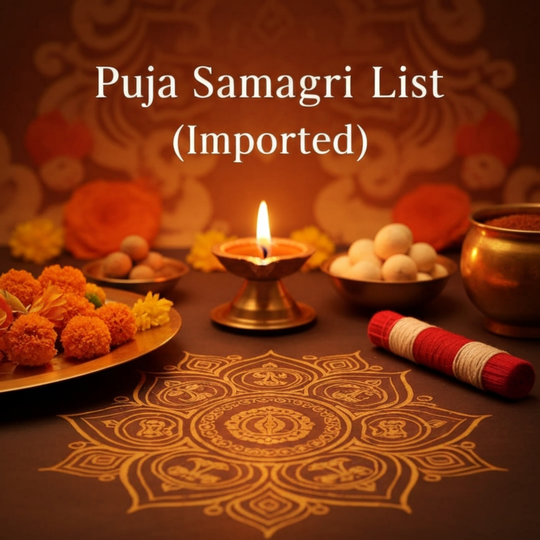 Puja Samagri List Generator