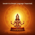 Sanskrit to Simple Language Translator