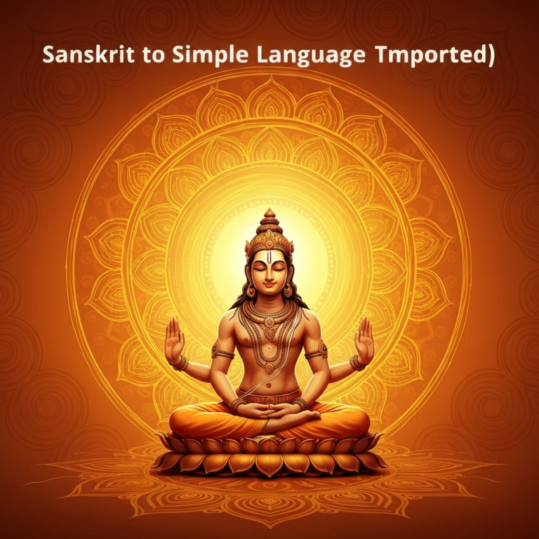 Sanskrit to Simple Language Translator