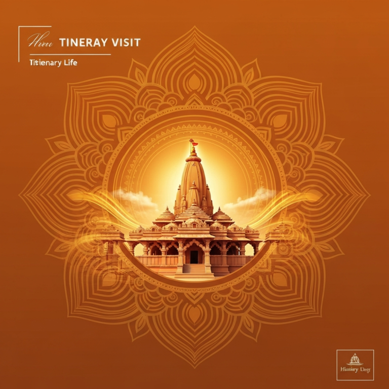 Temple Visit Itinerary Planner