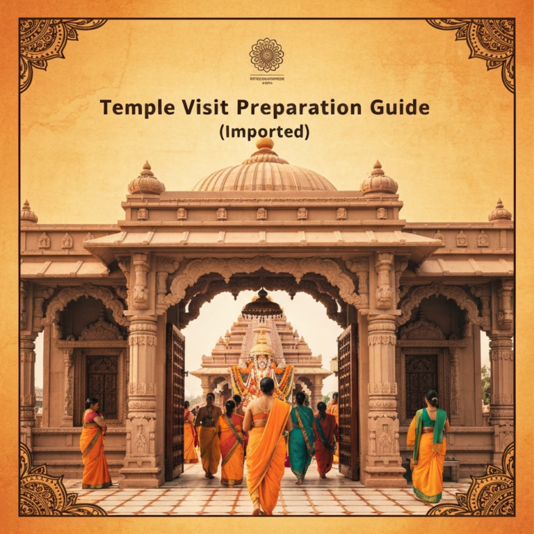 Temple Visit Preparation Guide