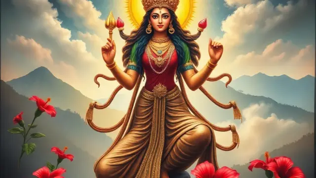 Goddess Kamakhya (Shakti) – Deity Portrait