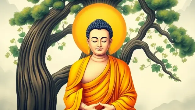 Gautama Buddha (Bodhi Tree) – Deity Portrait