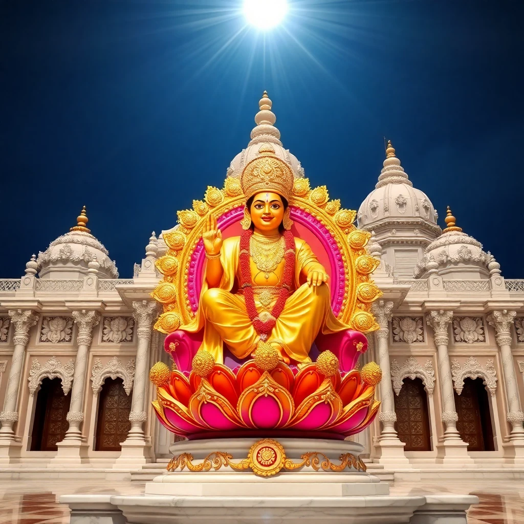 Swaminarayan (Akshar Purushottam) – Deity Portrait