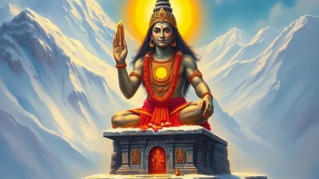 Lord Shiva (Kedarnath) – Deity Portrait