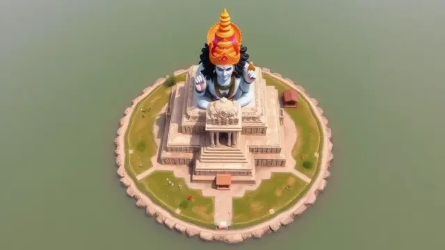 Lord Shiva (Omkareshwar and Mamleshwar) – Deity Portrait