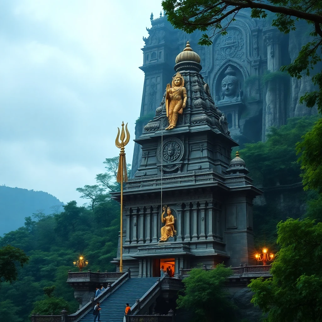 Lord Shiva (Bhimashankar) – Deity Portrait