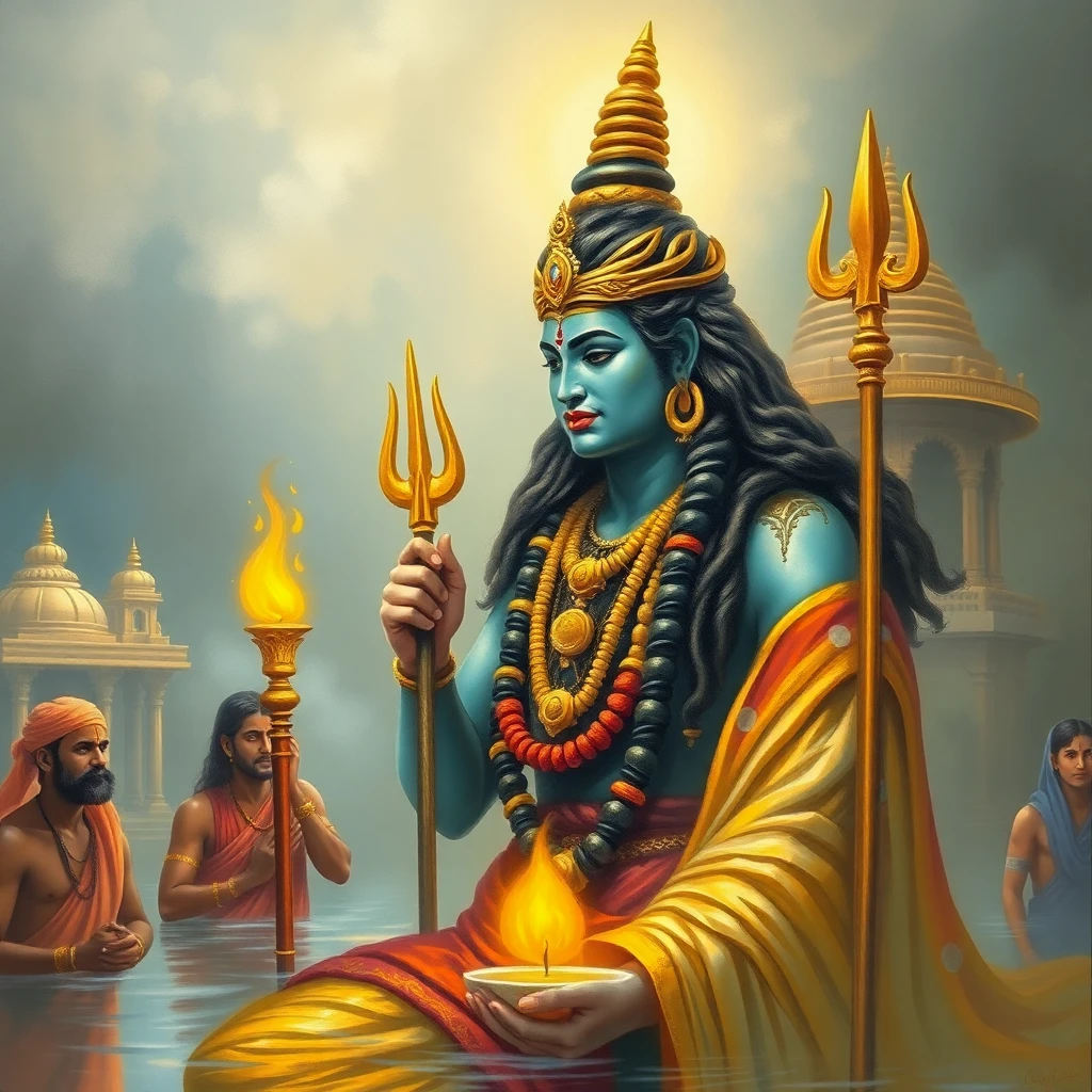 Lord Shiva (Baidyanath) – Deity Portrait