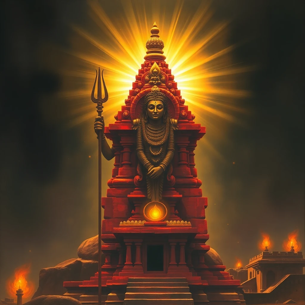 Lord Shiva (Grishneshwar/Ghushmeshwar) – Deity Portrait