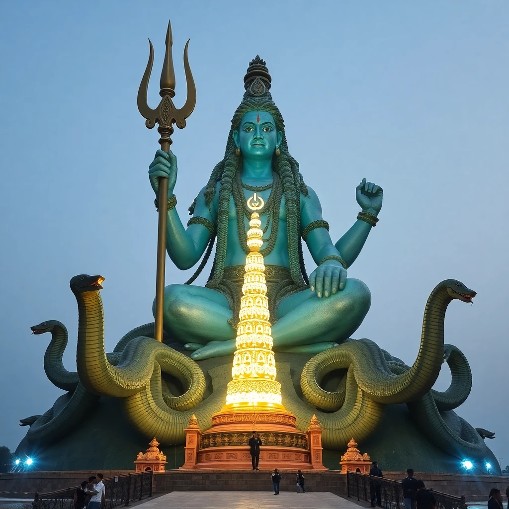 Lord Shiva (Nageshwar/Nagnath) – Deity Portrait