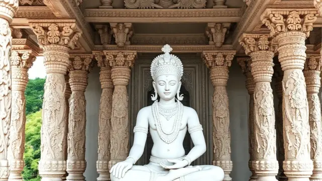 Lord Adinath (Rishabhanatha) – 1st Jain Tirthankara – Deity Portrait