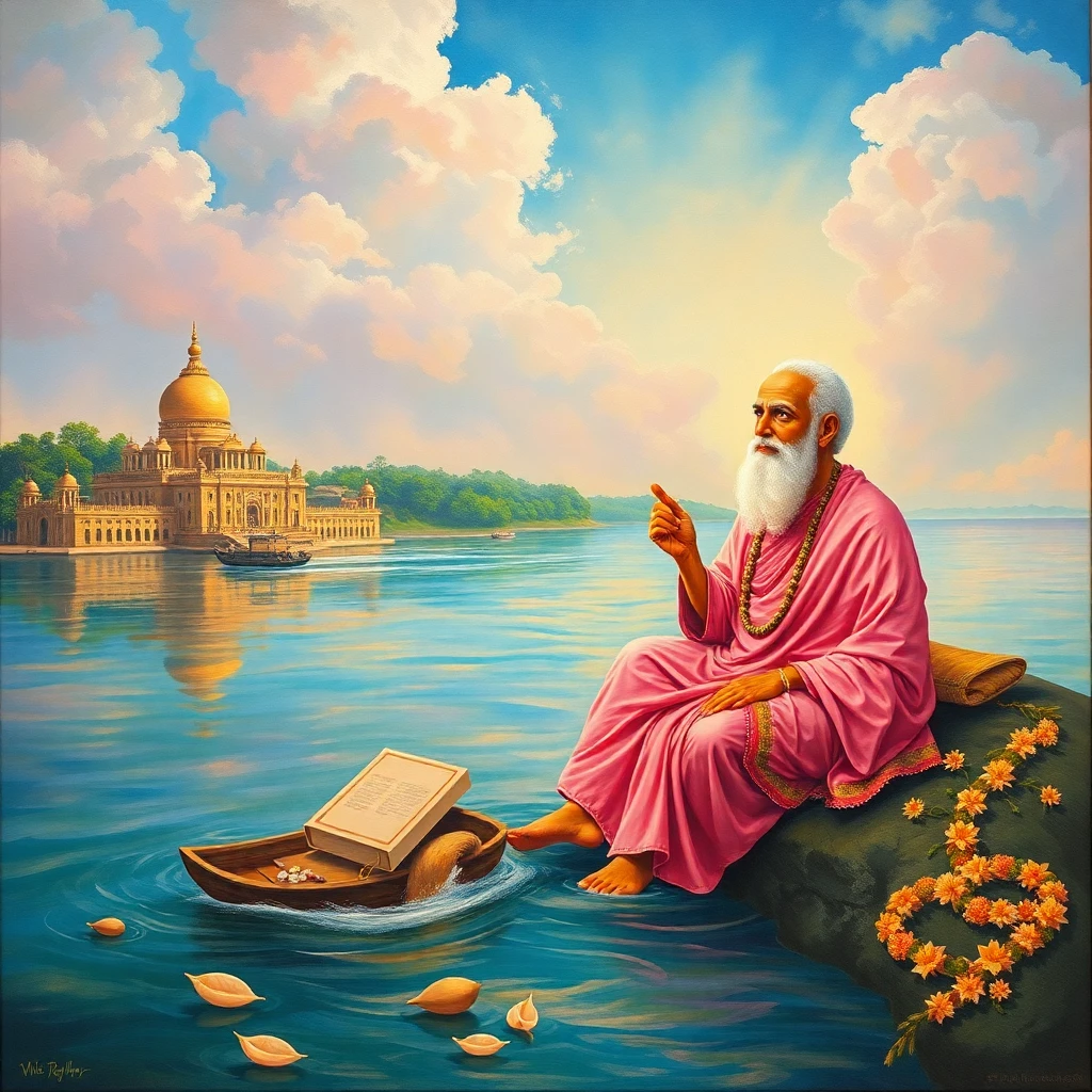 Sri Ramakrishna, Sarada Devi, Swami Vivekananda – Deity Portrait