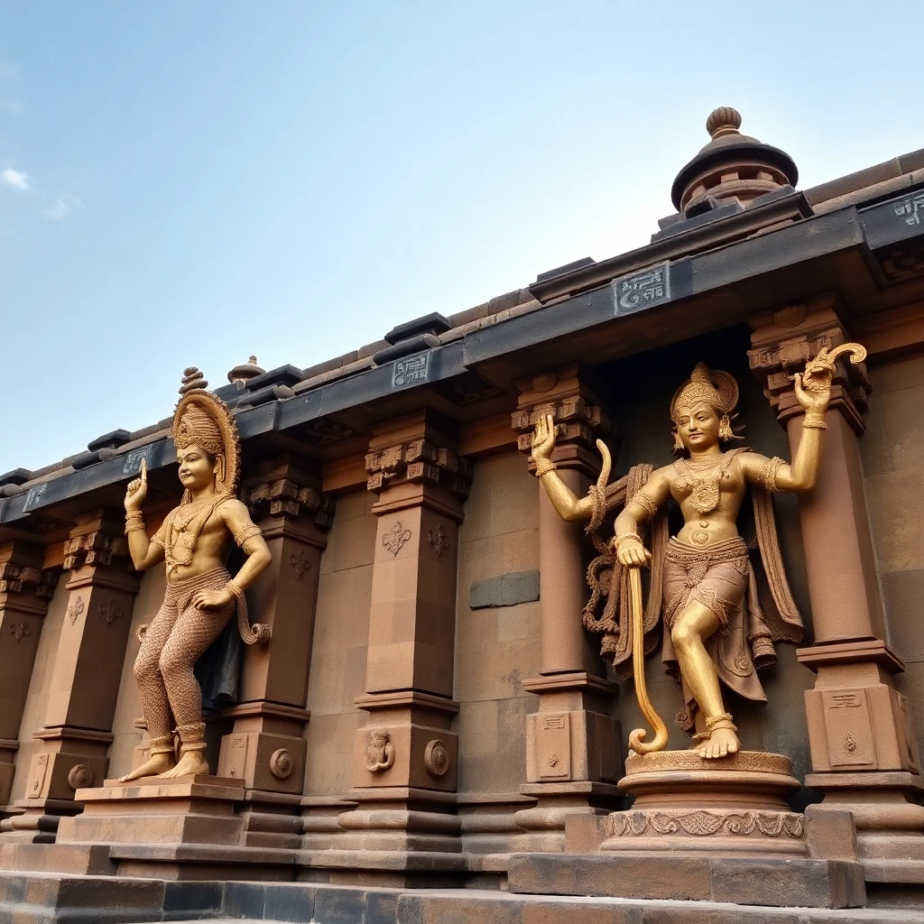 Lord Shiva and Lord Vishnu – Deity Portrait