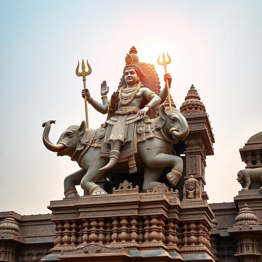 Lord Shiva (Airavateswara) – Deity Portrait