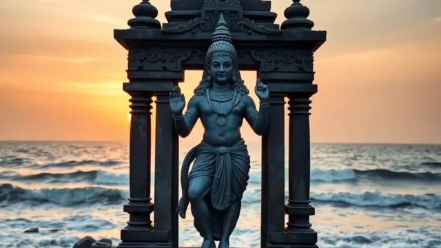 Lord Shiva and Lord Vishnu – Deity Portrait