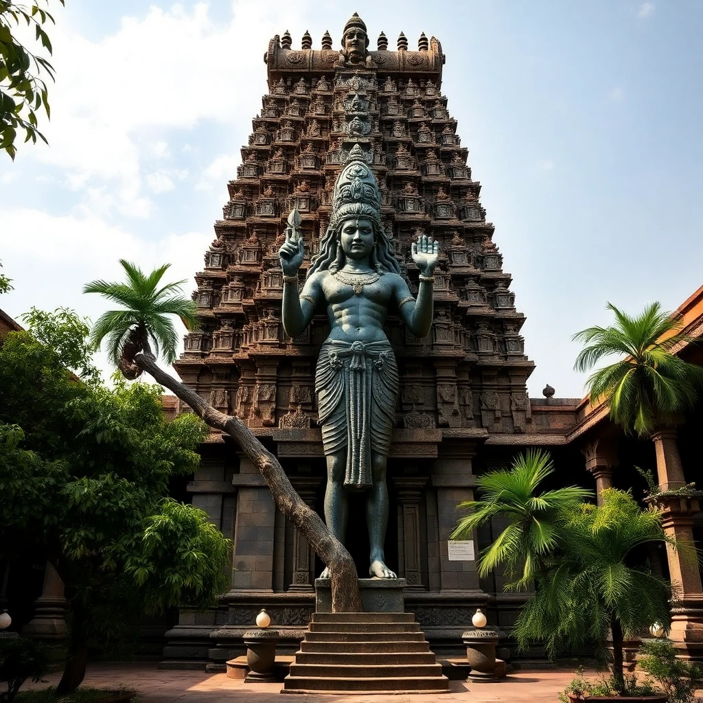 Lord Shiva (Ekambareswarar) – Deity Portrait