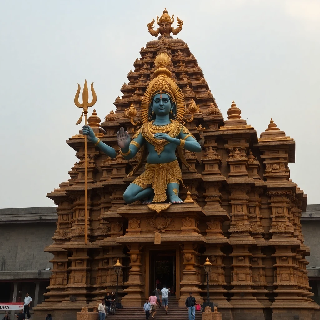 Lord Shiva (Brihadeeswara) – Deity Portrait