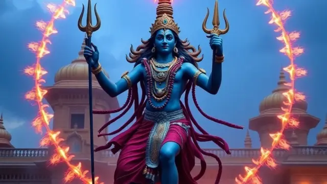 Lord Shiva (Nataraja – Lord of Dance) and Sivakami – Deity Portrait