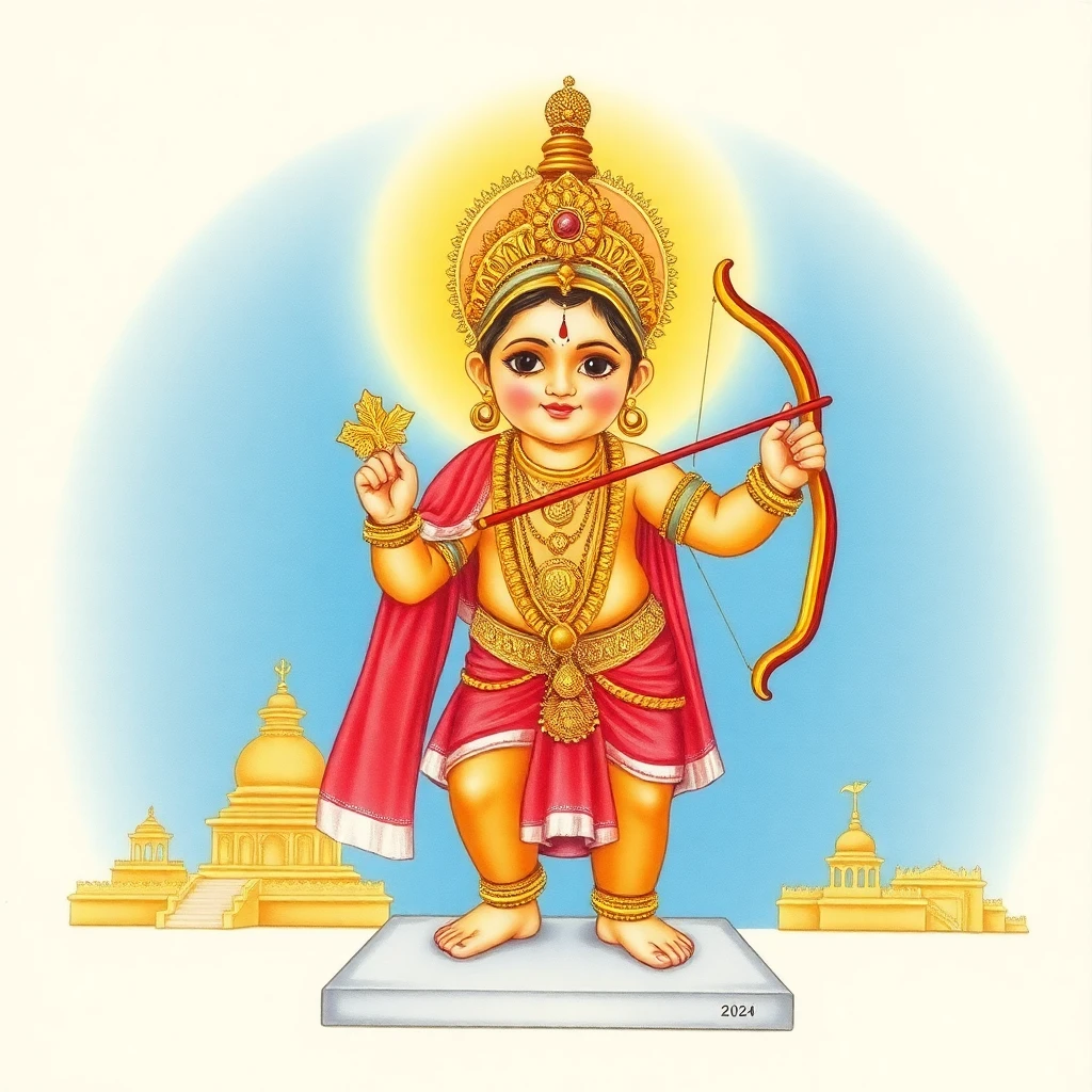 Lord Rama – Deity Portrait
