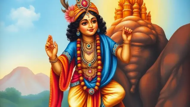 Lord Srinathji (form of Lord Krishna) – Deity Portrait